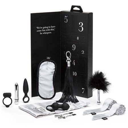 Fifty Shades Of Grey Pleasure Overload 10 Days Of Pleasure Couple`s Gift Set