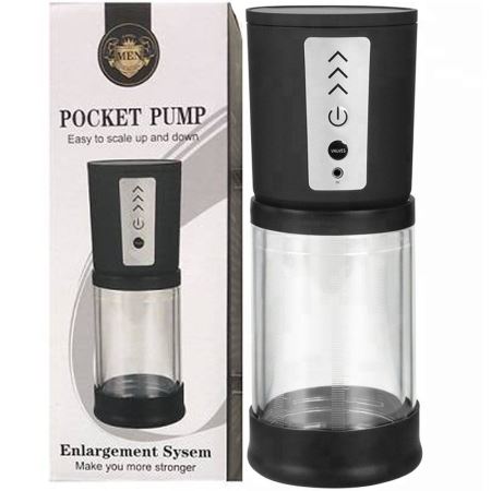 Pocket Pump Teleskopik Boyu Ayarlanabilir Ultra Güçlü Penis Pompası