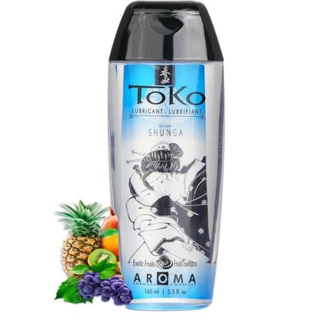 Shunga Toko Aroma Lubricant 165 ml Exotic Meyveli Kayganlaştırıcı Jel