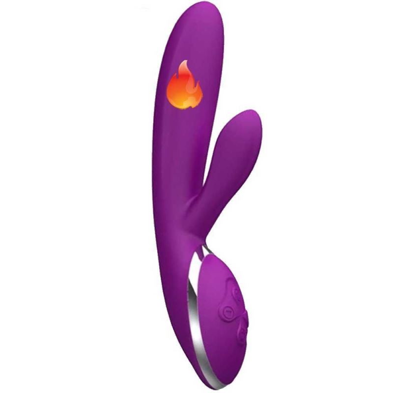 Axiasia Janua Heating Purple Isıtmalı Rabbit Vibratör
