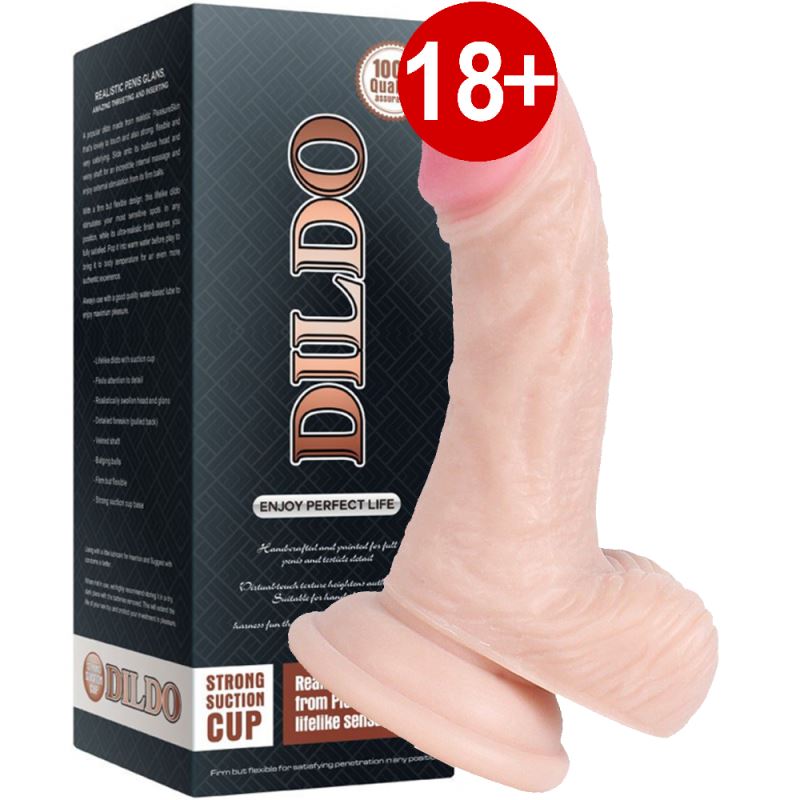 Dildo Series Vincy 13 Cm Anal Ve Vajinal Kullanılabilen Realistik Penis