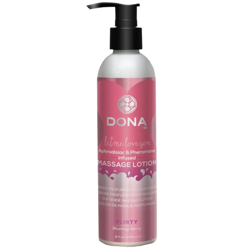 Dona Massage Oil Blushing Berry 250 ml Öpülebilir Masaj Yağı