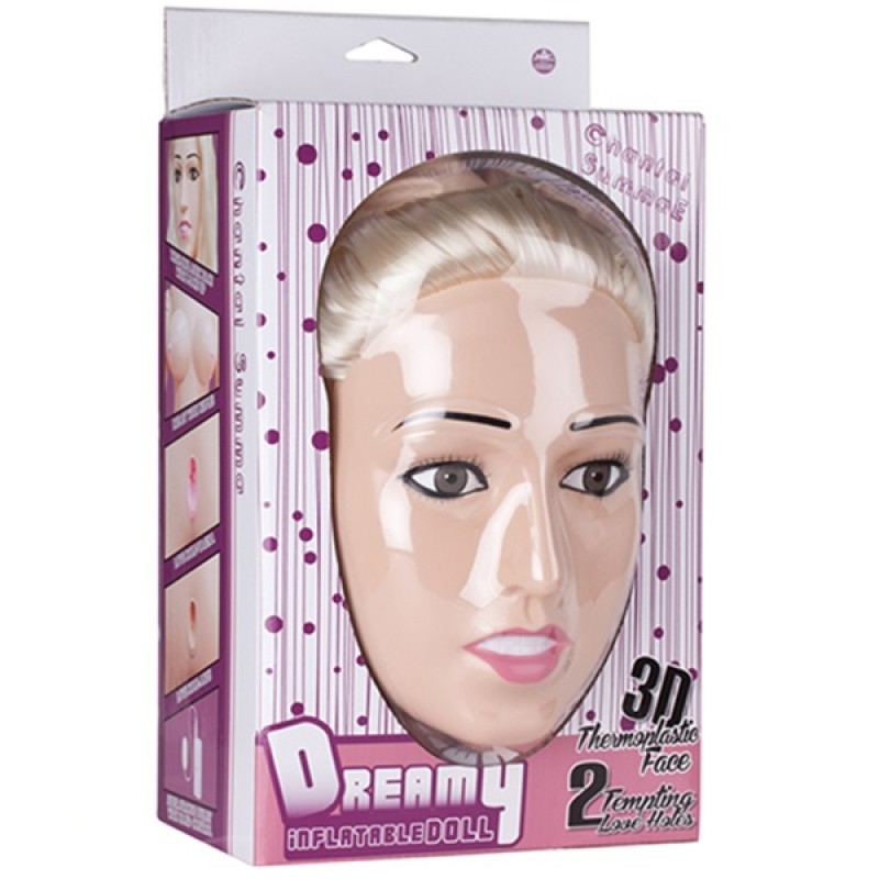Dreamy 3D Chantal Summae Saçlı Titreşimli Bayan Manken