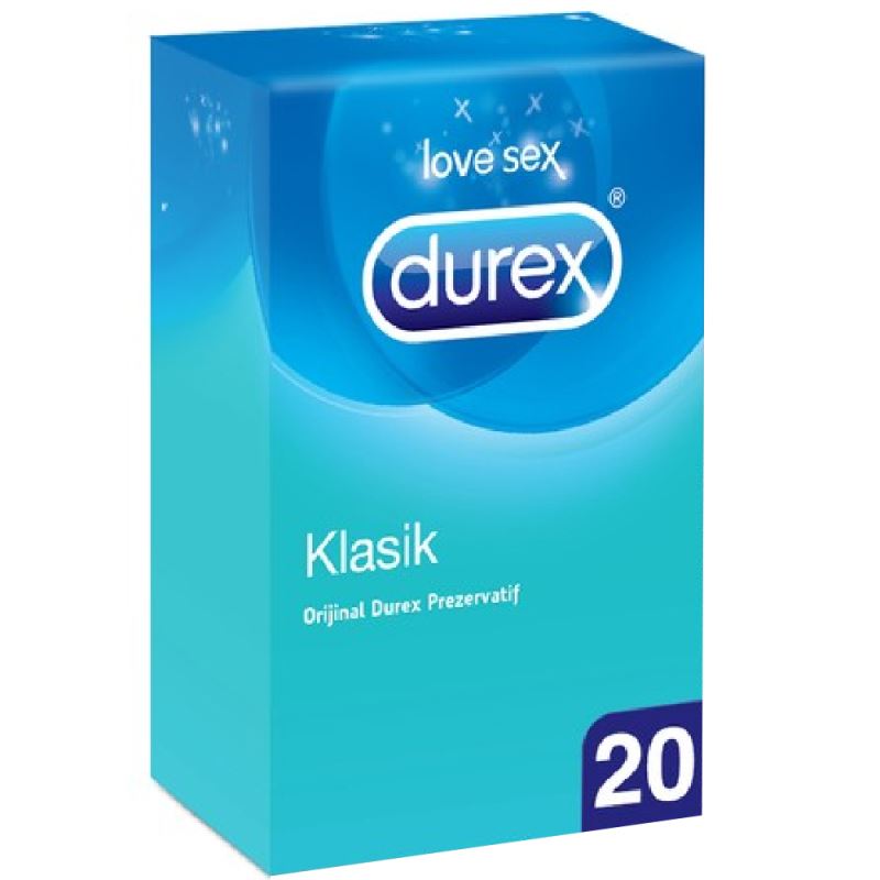 Durex Klasik Love Sex Eko Paket 20 li Prezervatif