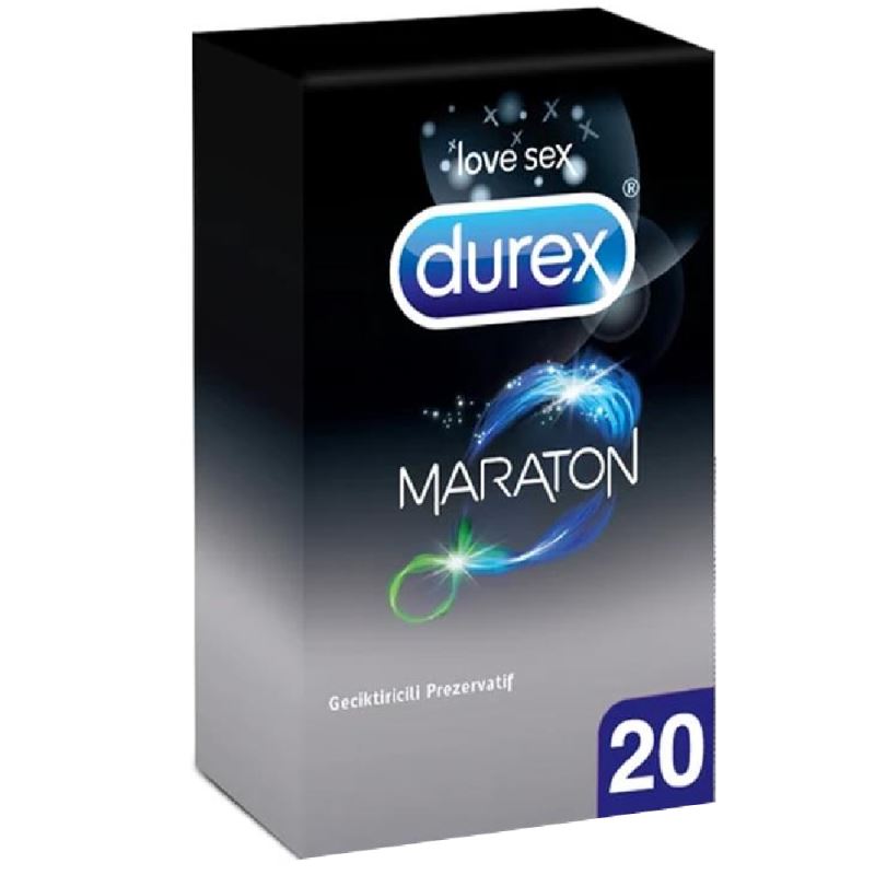 Durex Marathon Geciktirici Etkili Eko 20`li Prezervatif