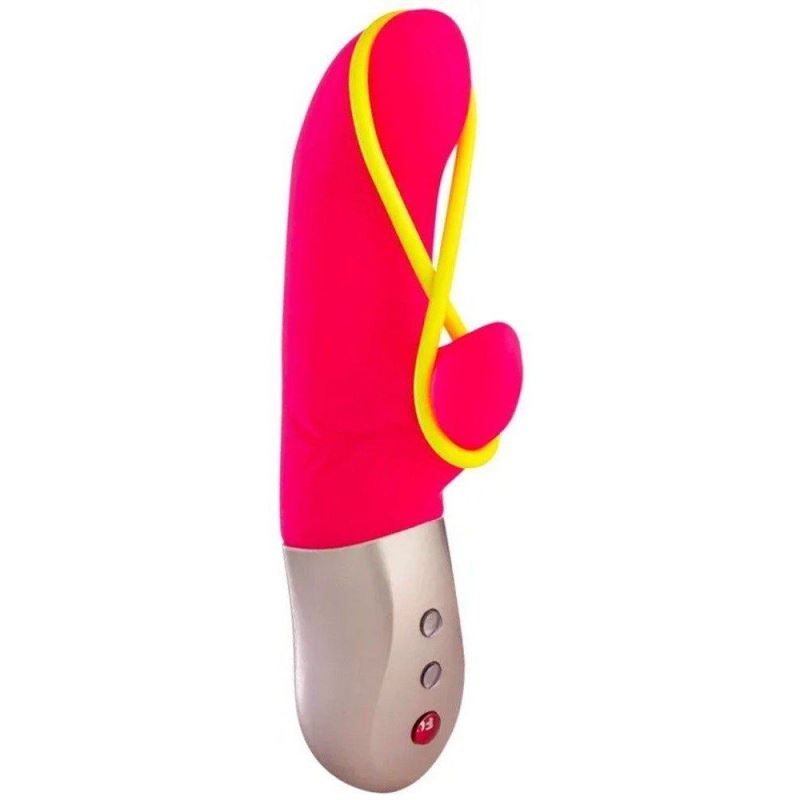 Fun Factory Amorino Mini Vibrator Pink & Neon Yellow Vibratör