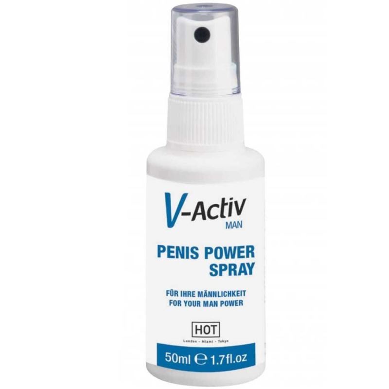 Hot V-Activ Penis Power Spray 50 ml Özel Penis Spreyi