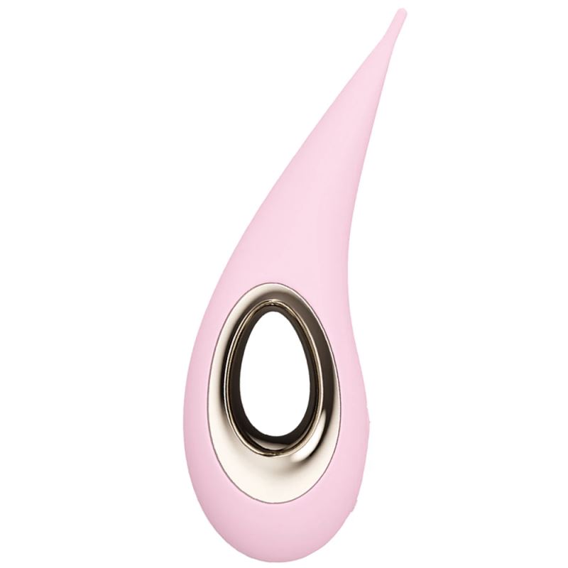 Lelo Dot Rechargeable Clitoral Pinpoint G-Spot Vibrator-Pink
