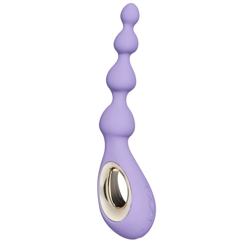 Lelo Soraya Beads Şarj Edilebilir Hareketli Anal Vibratör-Violet
