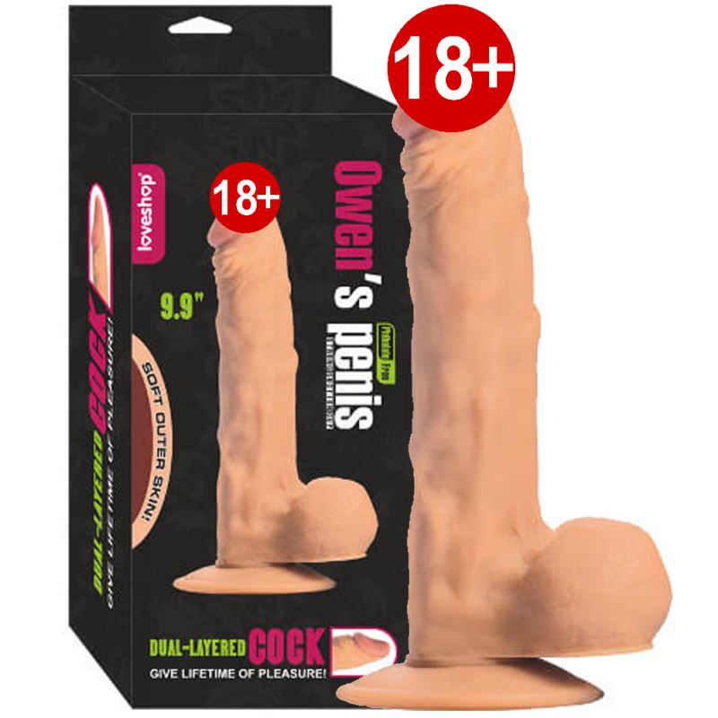 Love Shop Owen`s Penis 25 cm Realistik Dildo