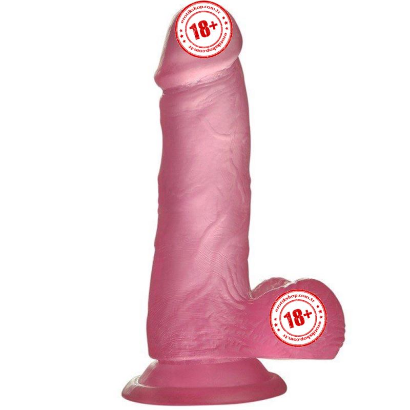Lovetoy Jelly Studs Pink Small 15 cm Jel Dildo LV3102