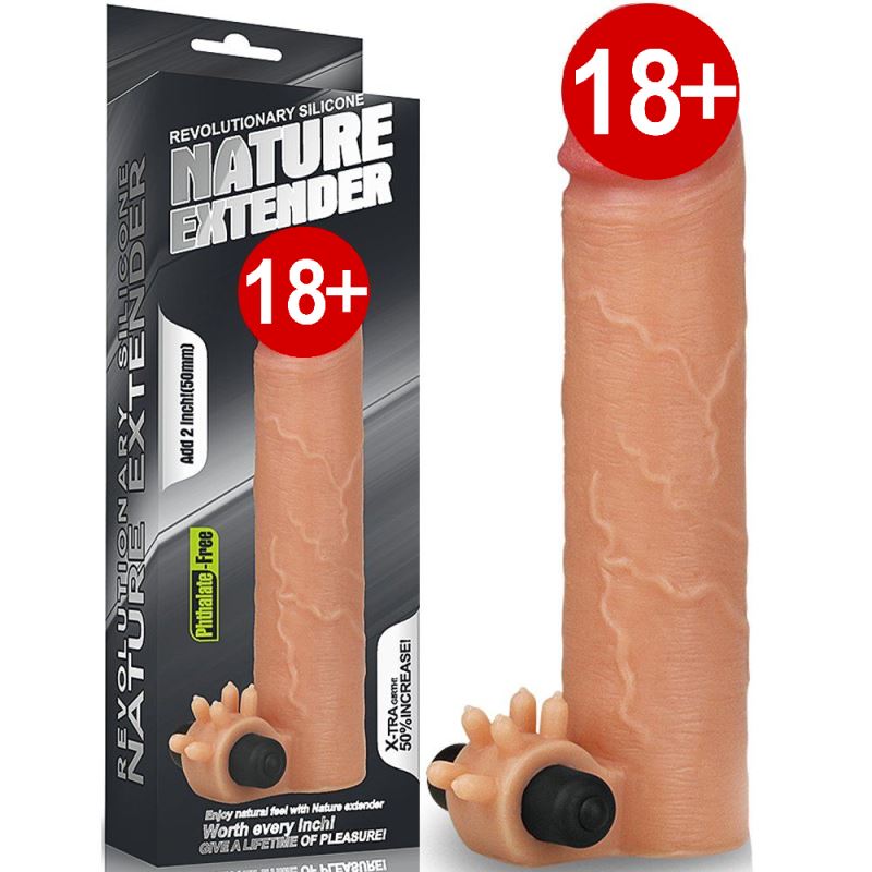 Lovetoy Nature Extender Klitoris Uyarıcı Et Doku Penis Kılıfı LV414101