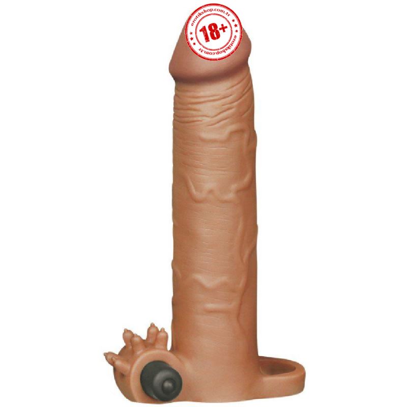 Lovetoy Pleasure X-Tender Vibrating Sleeve Titreşimli Penis Kılıfı LV1065B