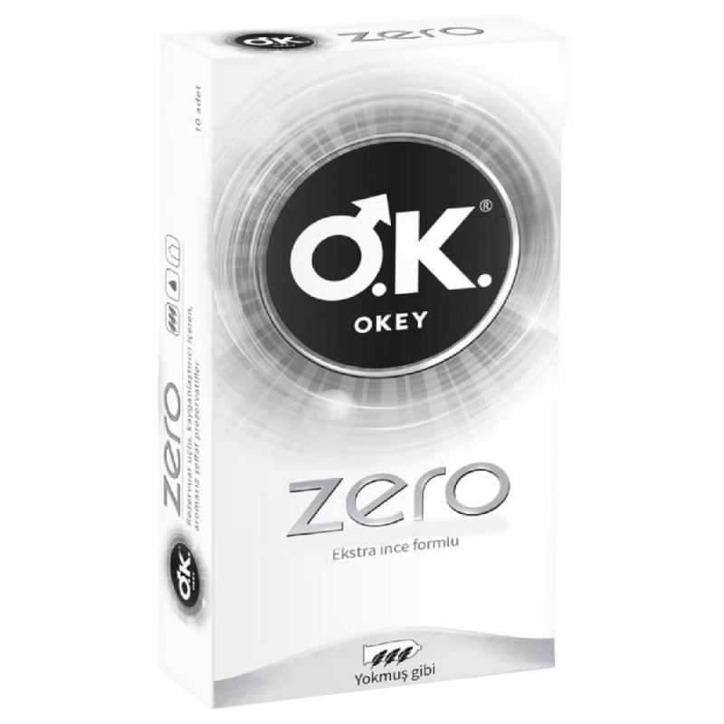 Okey Zero Ekstra İnce Prezervatif 12`li Paket