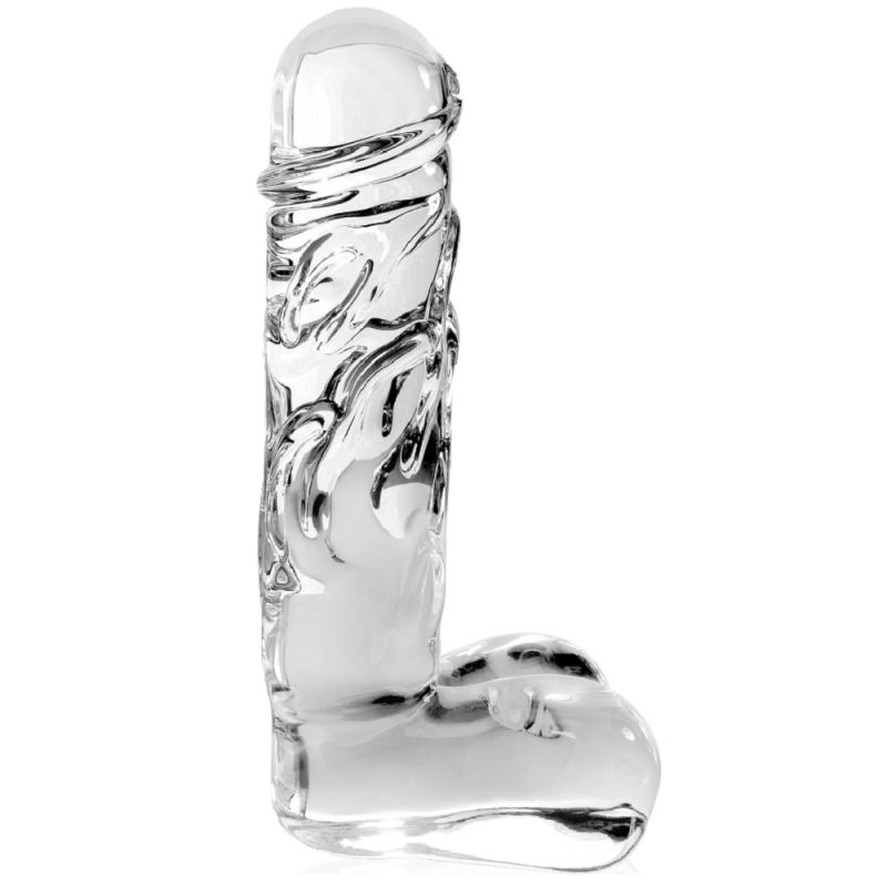 Pipedream Icicles No.40 Hot-Cool Sensitive Glass Dildo Cam Penis