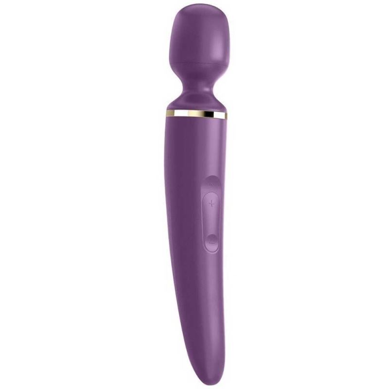 Satisfyer Wand-Er Masaj Wand Vibrator Purple 50 Mod Masaj Vibratör