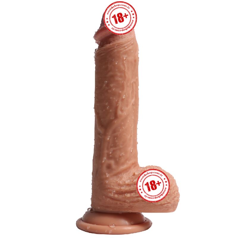 Shequ Deans 21 cm Çift Katmanlı Realistik Penis SQ-WBD10007