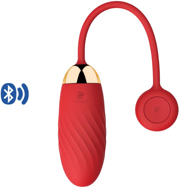 Svakom Ella Vibrating Egg Red Telefon Kontrollü Titreşimli Mini Vibratör