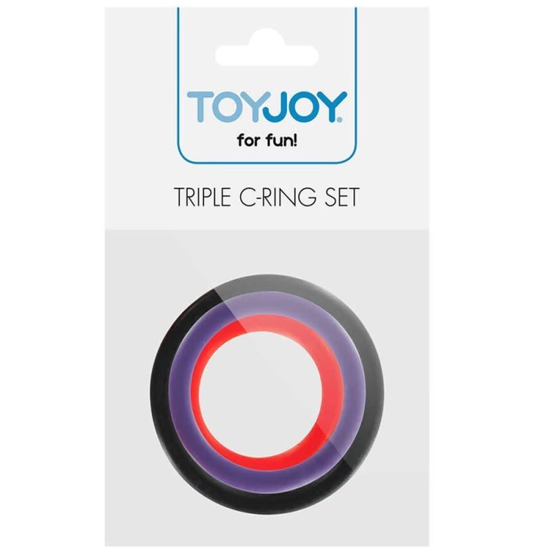 Toy Joy 3`lü Penis Halkası Seti