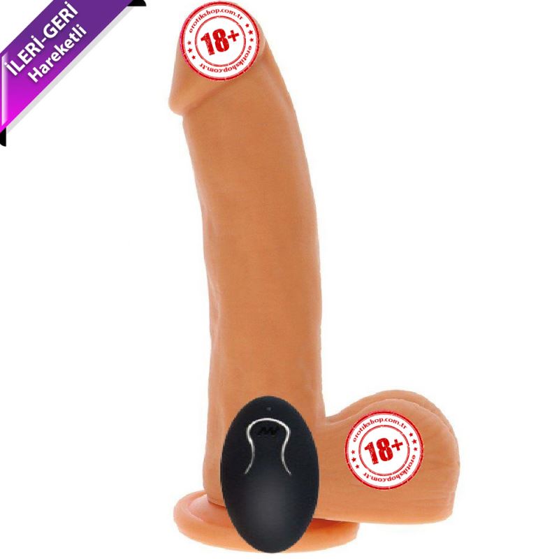 ToyJoy Naked Manyetik Darbeli İleri Geri Hareketli Penis 19.5 cm