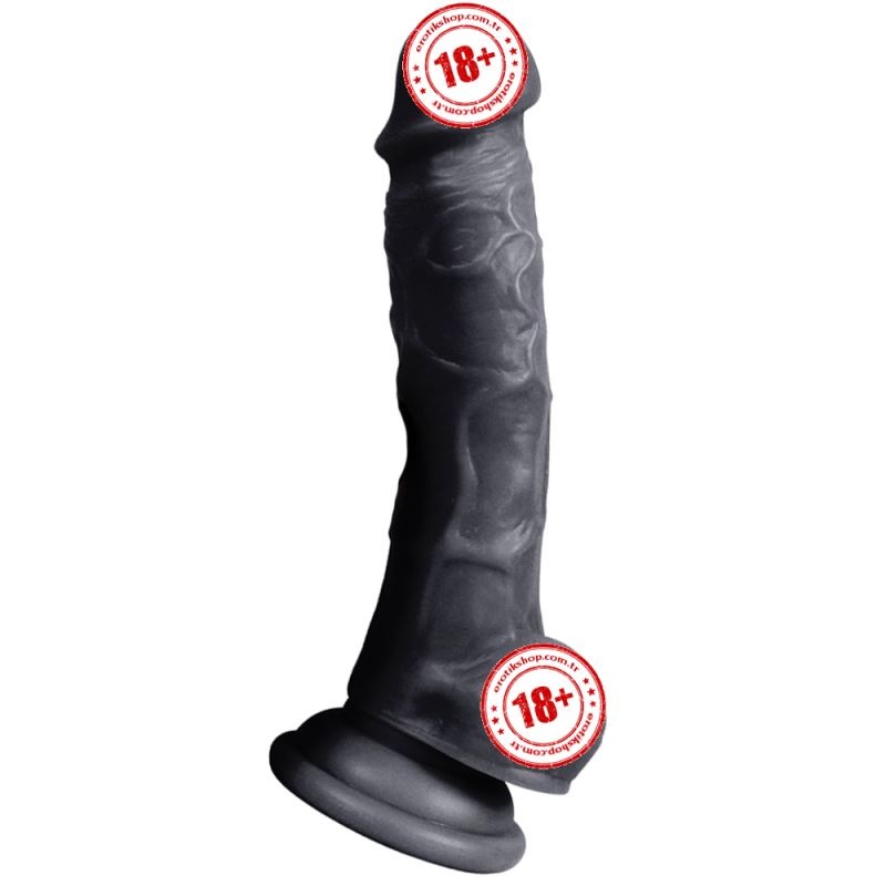Xise Adonis 17 cm Esnek Doku Realistik Zenci Penis XS-WBC10018