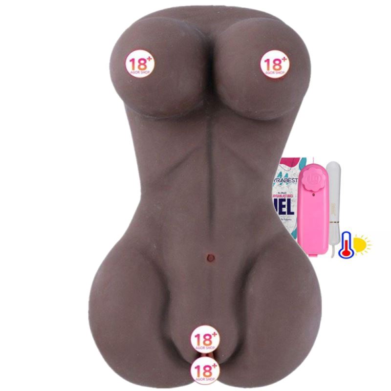 Xise Oriental Carrie Half Body Sex Doll Titreşimli ve Isıtmalı Masturbator XS-MA30002B