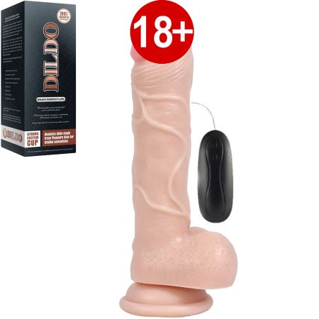 Dildo Series Beat 19.5 cm Titreşimli Realistik Penis