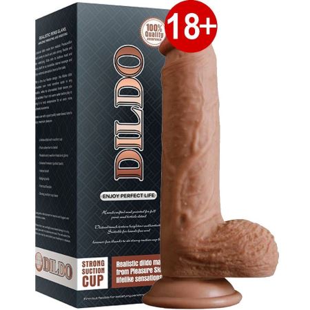 Dildo Series Best Sex Toys Gerçek Kıkırdalı Ten Dokusuna Sahip Gerçek Dildo 20 cm