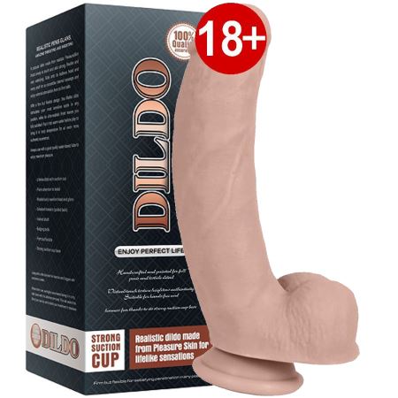 Dildo Series Bruce Wills 22 cm Realistik Kalın Penis