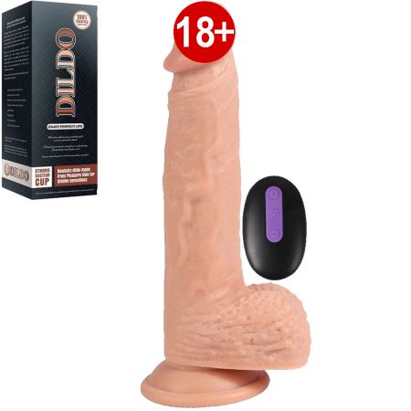 Dildo Series Dean 21 cm Uzaktan Kumanda Şarjlı Penis