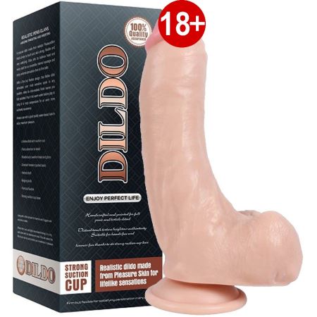 Dildo Series Duke Lungton Flexible Esnek Realistik Penis 22.5 cm