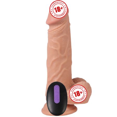 Dildo Series Hansen 21 cm Uzaktan Kumanda Şarjlı Penis