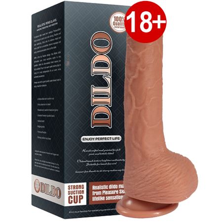 Dildo Series Harding Çift Katmanlı Sabitlenebilir Yapay Penis Dildo 22 cm