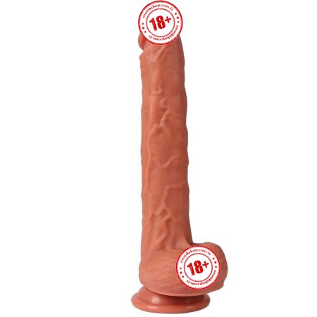 Dildo Series Len Lounger Doğal Doku 26.5 cm Realistik Penis