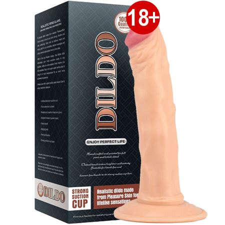 Dildo Series Pure 21 cm Esnek Doku Realistik Penis