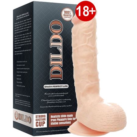 Dildo Series Sparta 19 cm Realistik Penis