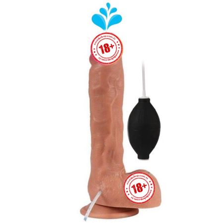 Dildo Series Squirting Shoufei Boşalabilir Realistik Penis