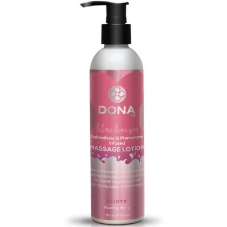 Dona Massage Oil Blushing Berry 250 ml Öpülebilir Masaj Yağı