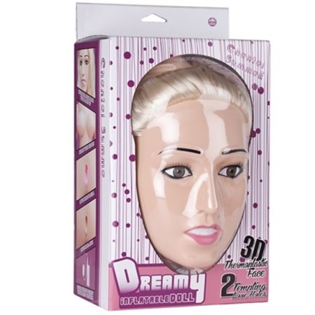 Dreamy 3D Chantal Summae Saçlı Titreşimli Bayan Manken