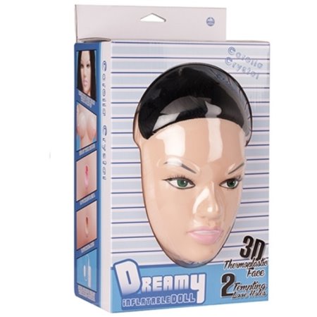 Dreamy 3D Corella Crystal Saçlı Titreşimli Kadın Manken