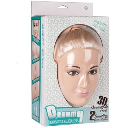 Dreamy 3D Mercy Koval Gerçek Saçlı Titreşimli Kadın Manken