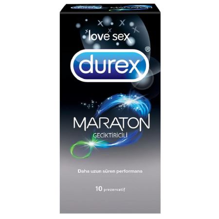 Durex Marathon Kayganlaştırıcı ve Geciktirici Etkili Prezervatif