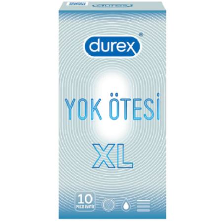 Durex Yok Ötesi XL 10`lu Paket Prezervatif Kondom