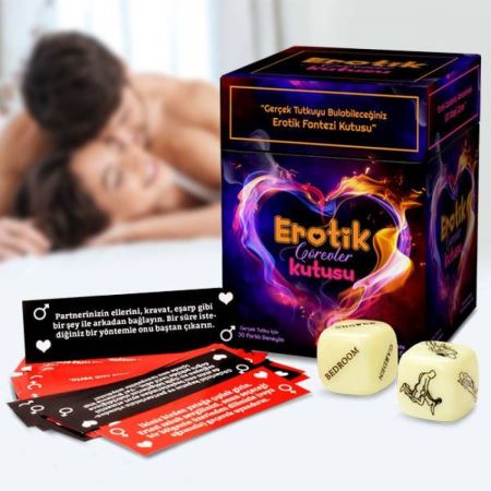Erotica Play Fantasy Erotik Görevler İçeren Seks Kutusu