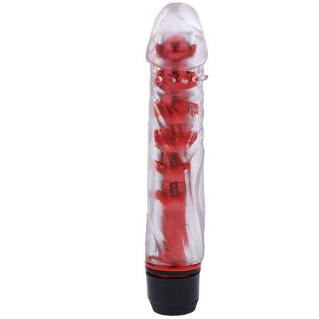 Erox G-Stimulant Kırmızı Multi Speed Jel Vibratör