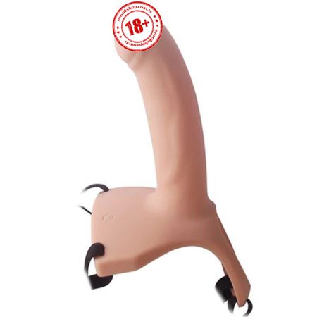 Erox Hollow Strap-On Add 4 cm Belden Bağlamalı İçi Boş Kemerli Penis