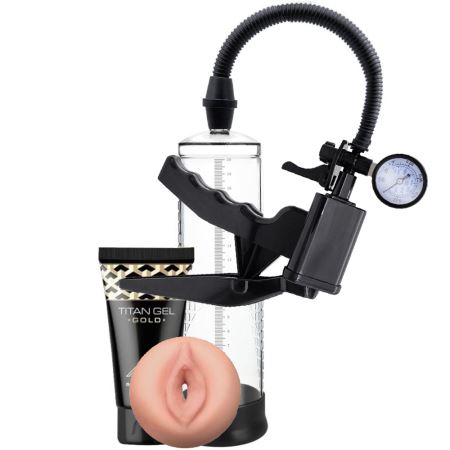 Erox Men`s Pump Dijital Göstergeli Vajina Başlıklı Penis Pompası