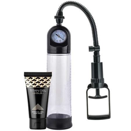 Erox Men`s Pump Dijital Mekanizmalı Penis Pompası Titan Jel