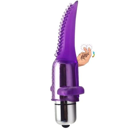 Erox To Me Finger Vibe Purple Güçlü Parmak Vibratör