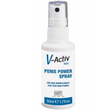 Hot V-Activ Penis Power Spray 50 ml Özel Penis Spreyi
